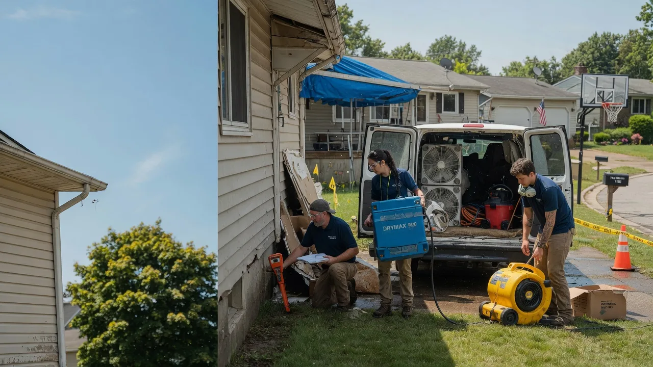 Ceiling Leak Cleanup in Backus, MN near me